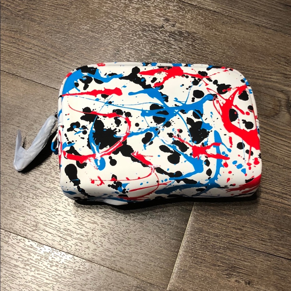 MAC Cosmetics makeup bag. 8” long, 5” deep.